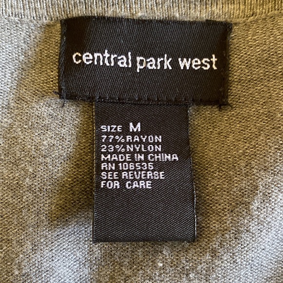 Central Park West Fringed Open Cardy size M - Picture 6 of 9